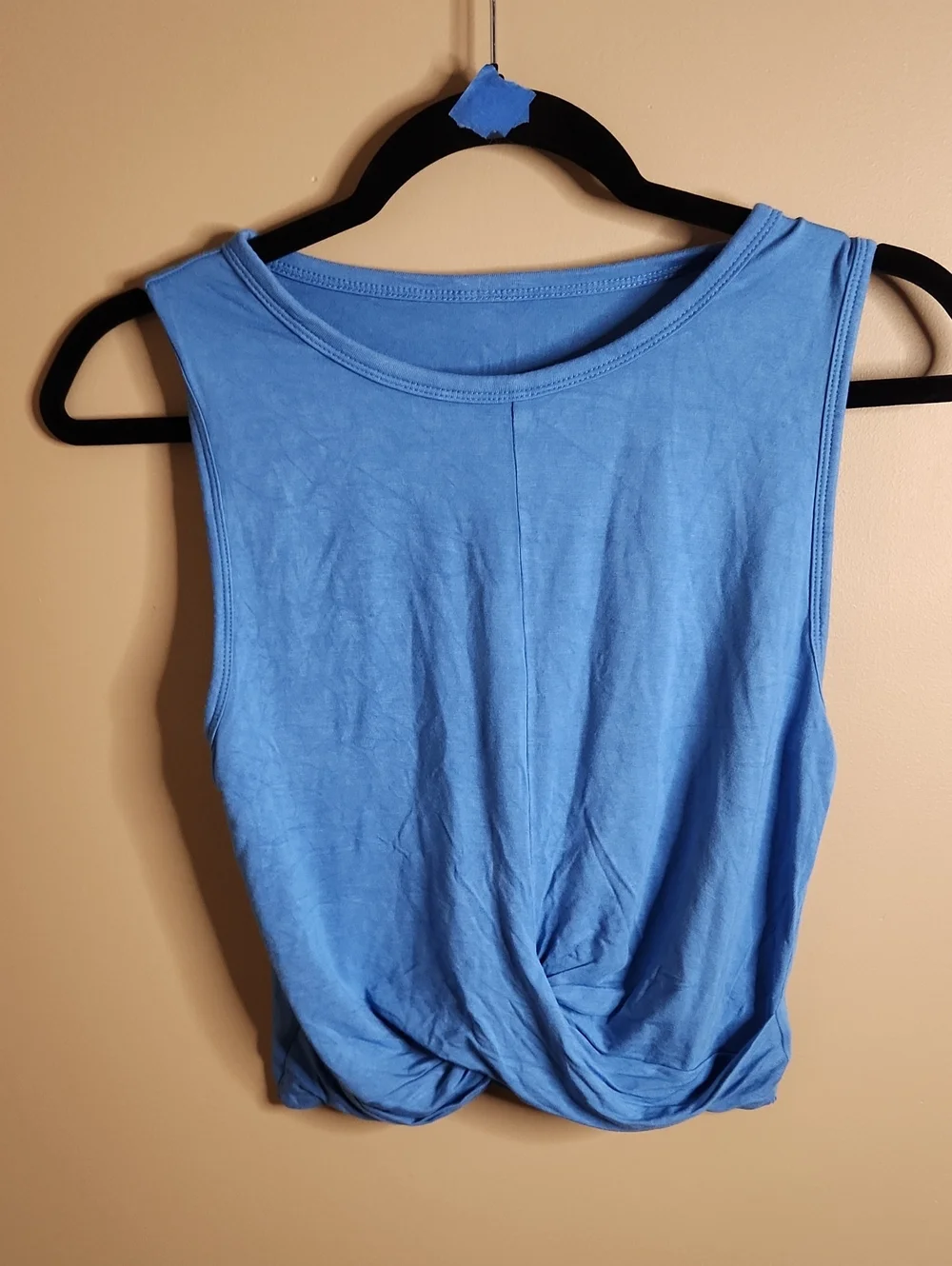 Alo Yoga Cover Tank in Blue. Size S.